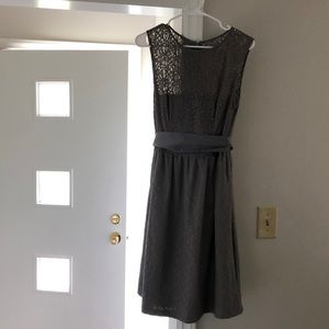 Tevolio. Grey bridesmaid dress